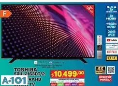 TOSHİBA 50 ULTRA HD SMART TV AKILLI TELEVİZYON
